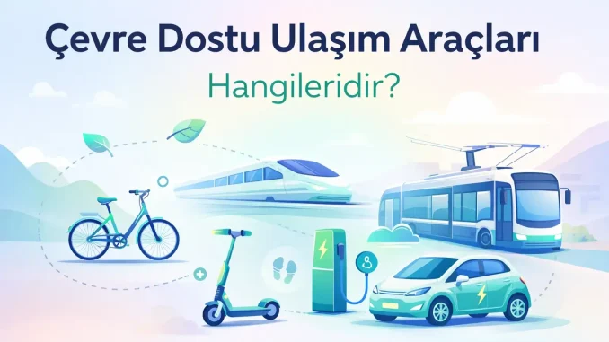 Çevre Dostu Ulaşım Araçları Hangileridir