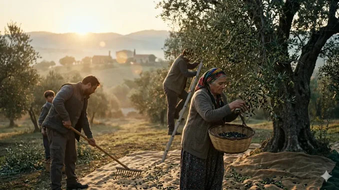 zeytin hangi ayda toplanır